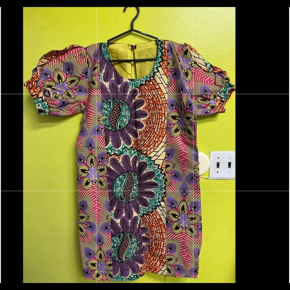 African print dress - Picture 5 of 8